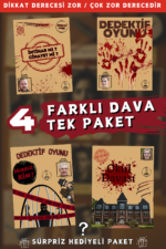 4’lü Dedektif Oyunu paketi 1.SET