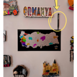 Magnet Türkiye Haritası - Kolay Kazınabilir Harita - Scratch Map - Tarvel and Scratch