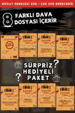 8’li Dedektif Oyunu paketi 3.SET