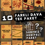 10’lu Dedektif Oyunu paketi 1.SET