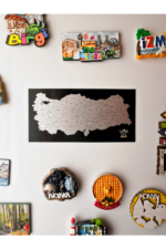 Magnet Türkiye Haritası - Kolay Kazınabilir Harita - Scratch Map - Tarvel and Scratch - Görsel 2