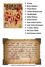 4’lü Dedektif Oyunu paketi 1.SET - Görsel 2