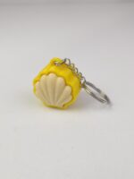 Hareketli ve sesli stres atıcı anahtarlık (Deniz Kabuğu)