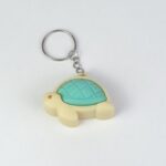 Hareketli ve sesli stres atıcı anahtarlık (Kaplumbağa)