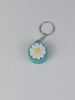 Hareketli ve sesli stres atıcı anahtarlık (Papatya)