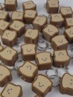 Hareketli ve sesli stres atıcı anahtarlık (Tost) - Görsel 2