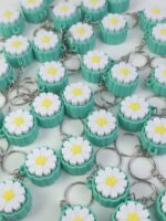 Hareketli ve sesli stres atıcı anahtarlık (Papatya) - Görsel 2